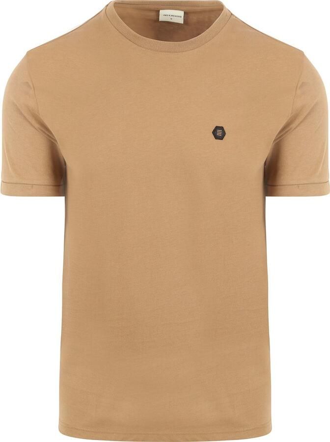 No Excess Luxurious Soft T-Shirt Beige