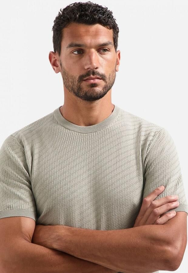 No Excess No-Excess Knitted T-Shirt Clay - Foto 2