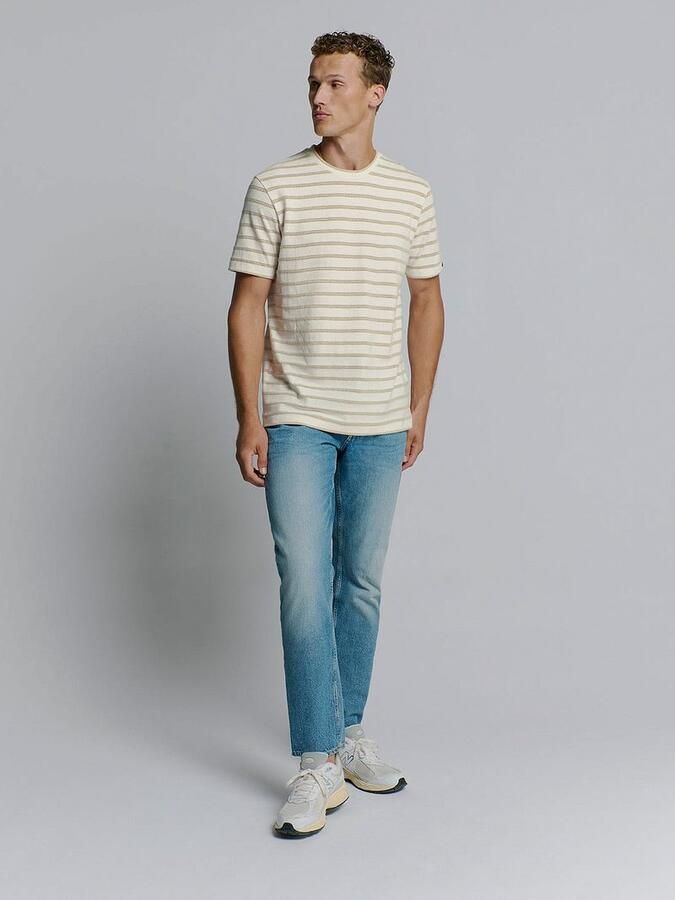 No Excess No-Excess T-Shirt Crewneck Jacquard Stripes - Foto 2