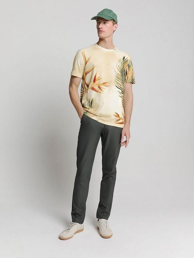 No Excess No-Excess T-Shirt Crewneck Print Ecru - Foto 2
