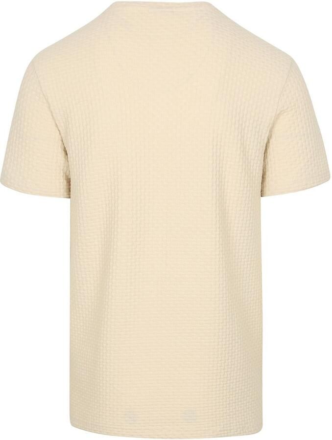No Excess T-shirt Korte Mouw No-Excess T-Shirt Jacquard Ecru - Foto 3