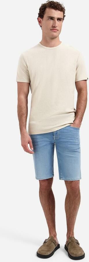 No Excess No-Excess T-Shirt Jacquard Ecru - Foto 4