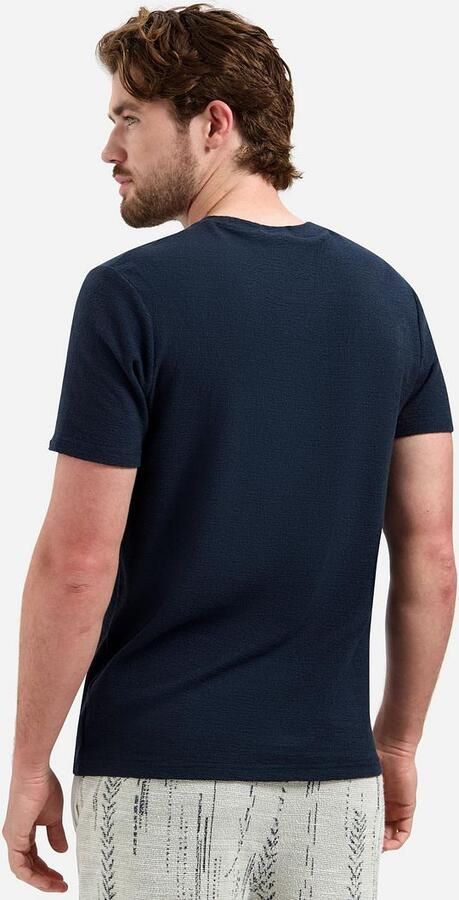 No Excess No-Excess T-Shirt Jacquard Navy - Foto 2