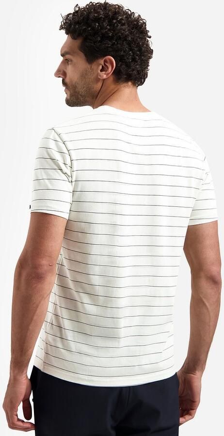 No Excess No-Excess T-Shirt Pin Stripe Wit - Foto 4