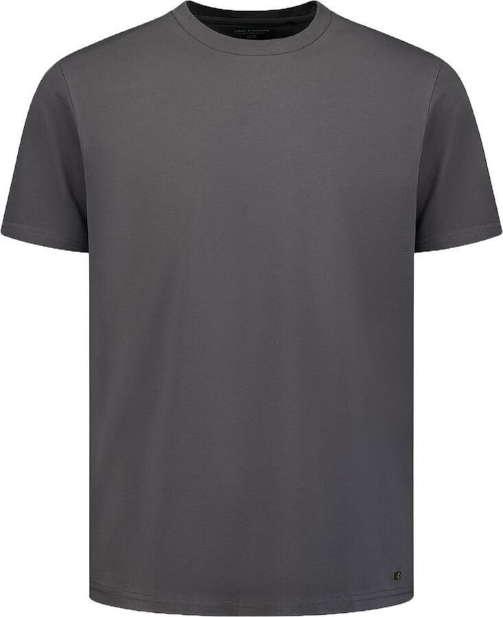 No Excess No-Excess T-Shirt Solid Basic Dark Steel
