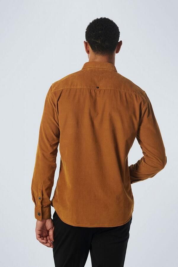 No Excess Overhemd Corduroy Caramel - Foto 4