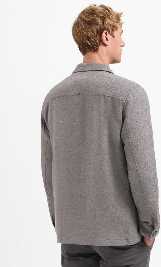 No Excess Overshirt Bouclé Grijs - Foto 4