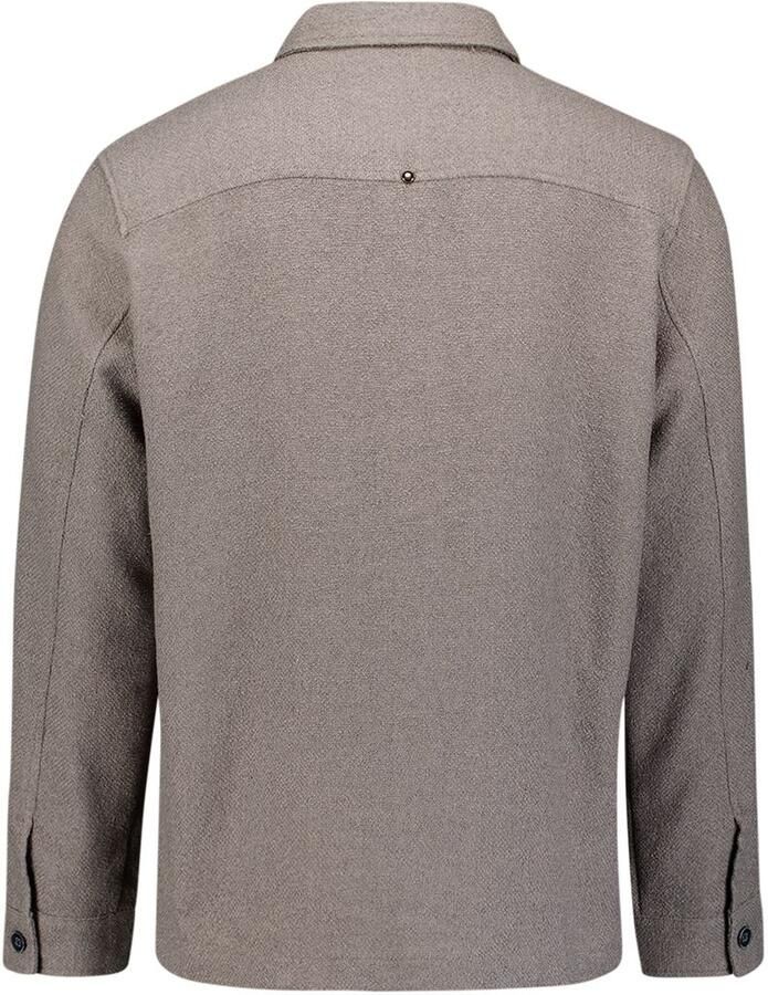 No Excess Overshirt Bouclé Grijs - Foto 2