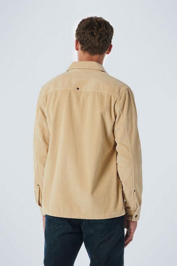 No Excess Overshirt Corduroy Beige - Foto 5