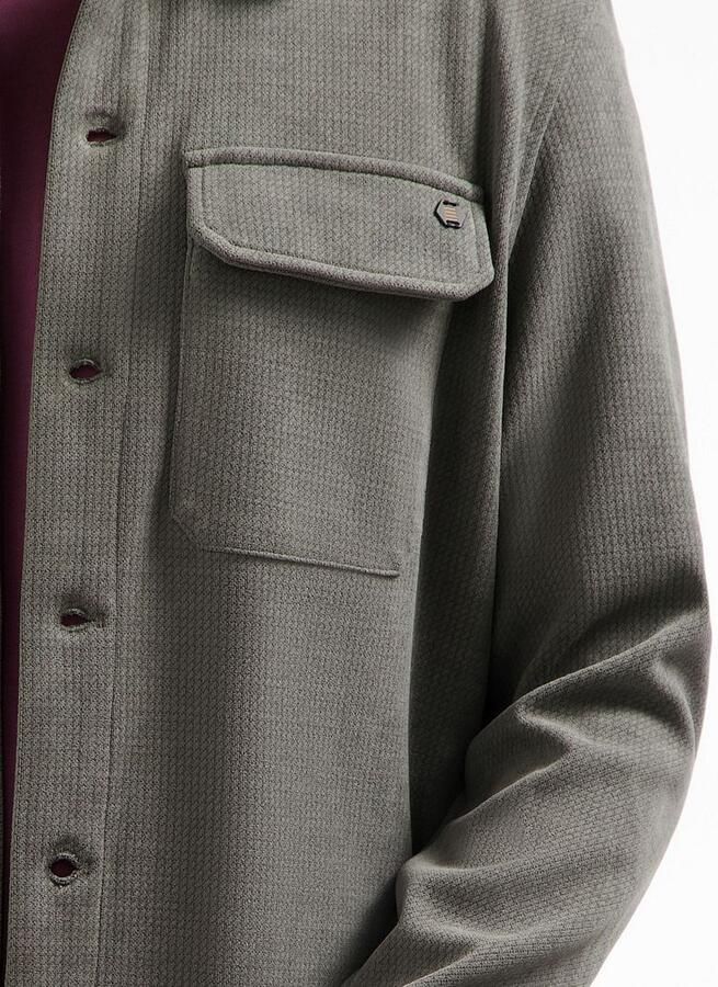 No Excess Overshirt Grijs - Foto 4