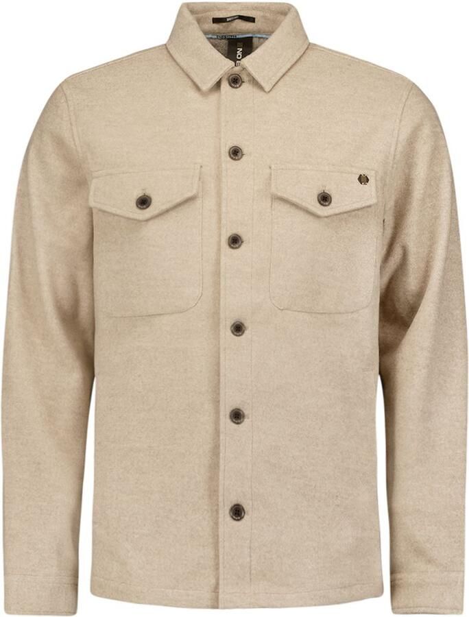 No Excess Onderhemd Overshirt Melange Beige - Foto 3