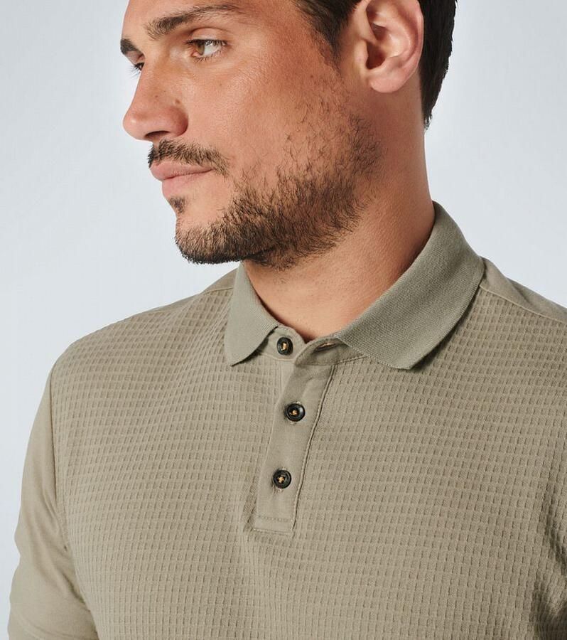 No Excess T-shirt Poloshirt Army Groen - Foto 3