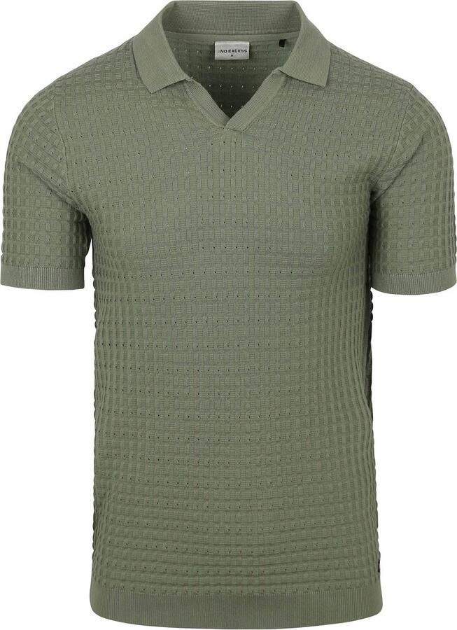 No Excess Poloshirt Groen