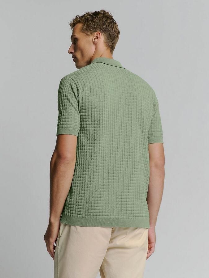 No Excess Poloshirt Groen - Foto 4