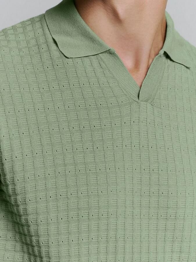No Excess Poloshirt Groen - Foto 5