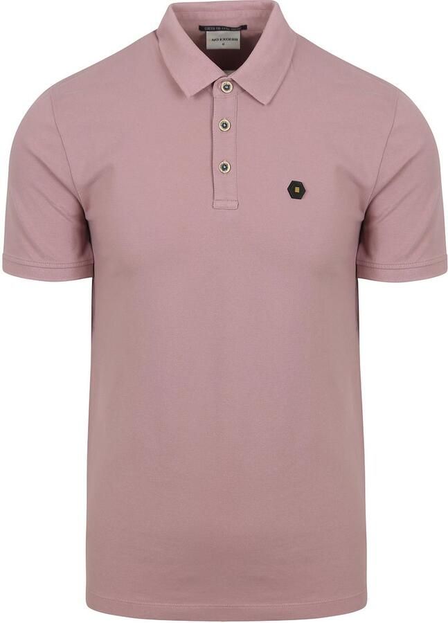 No Excess T-shirt Poloshirt Piqué Mauve