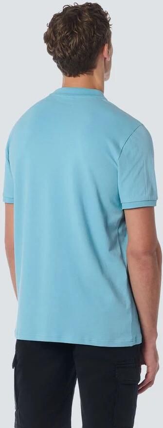 No Excess T-shirt Poloshirt Riva Solid Blauw - Foto 3