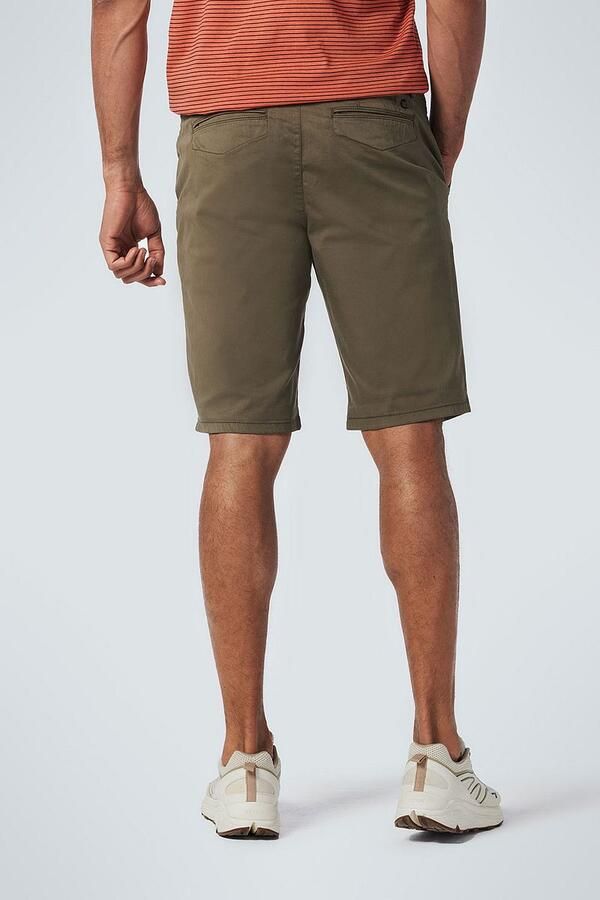 No Excess Short Chino Stretch Groen - Foto 2