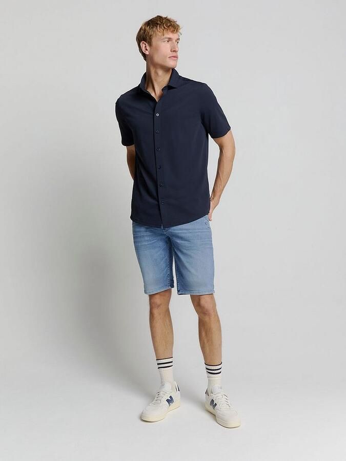 No Excess Short Denim Stretch Bleach - Foto 2