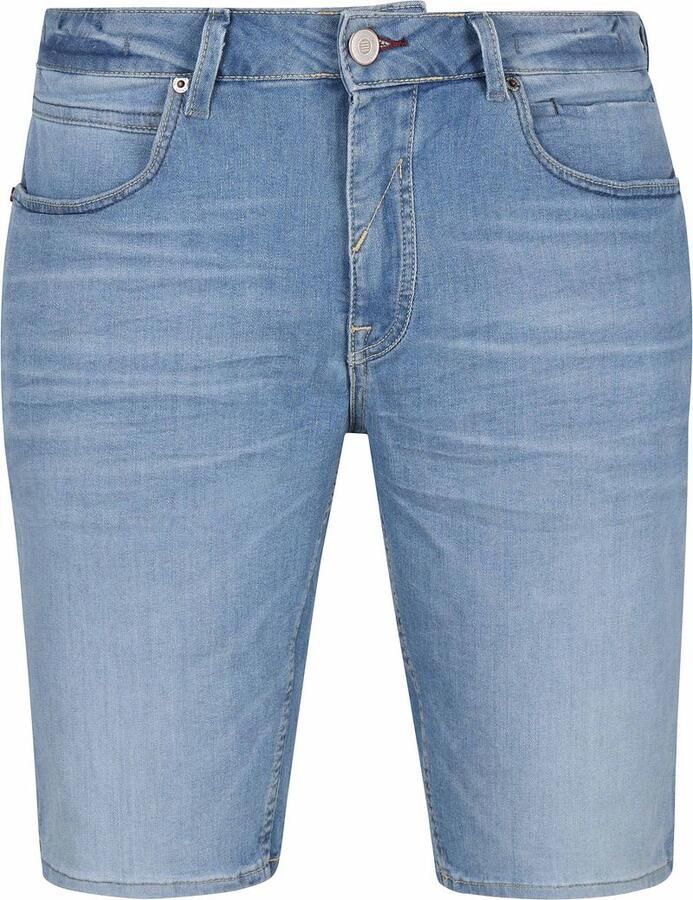 No Excess Short Denim Stretch Bleach