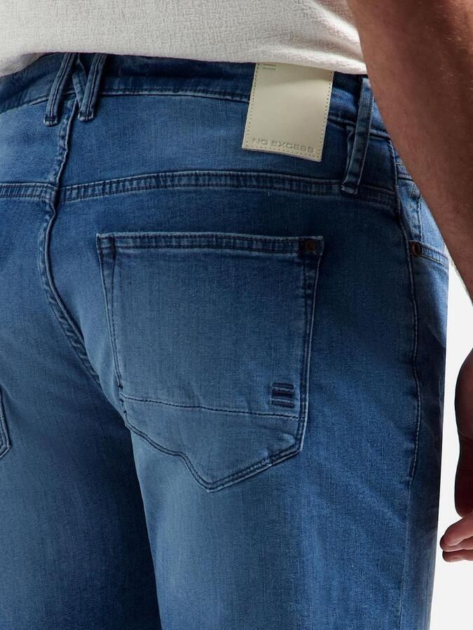No Excess Short Denim Stretch Bleach - Foto 2