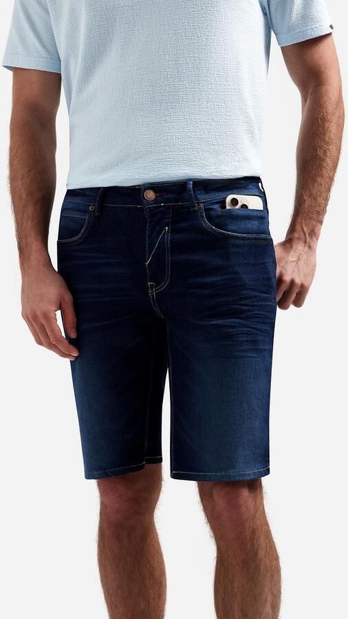 No Excess Short Denim Stretch Dark - Foto 4