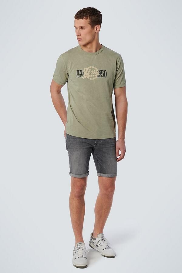 No Excess Short Denim Stretch Grijs - Foto 4