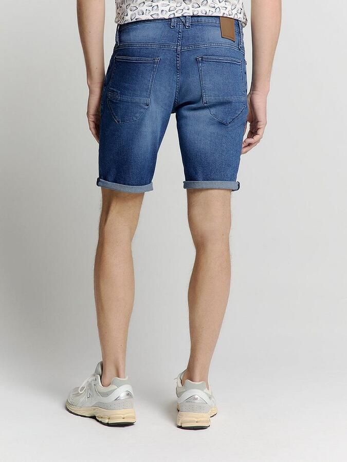 No Excess Short Denim Stretch Stone - Foto 3