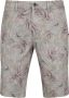 No Excess Broek Short Garment Dyed Print Grijs - Thumbnail 1