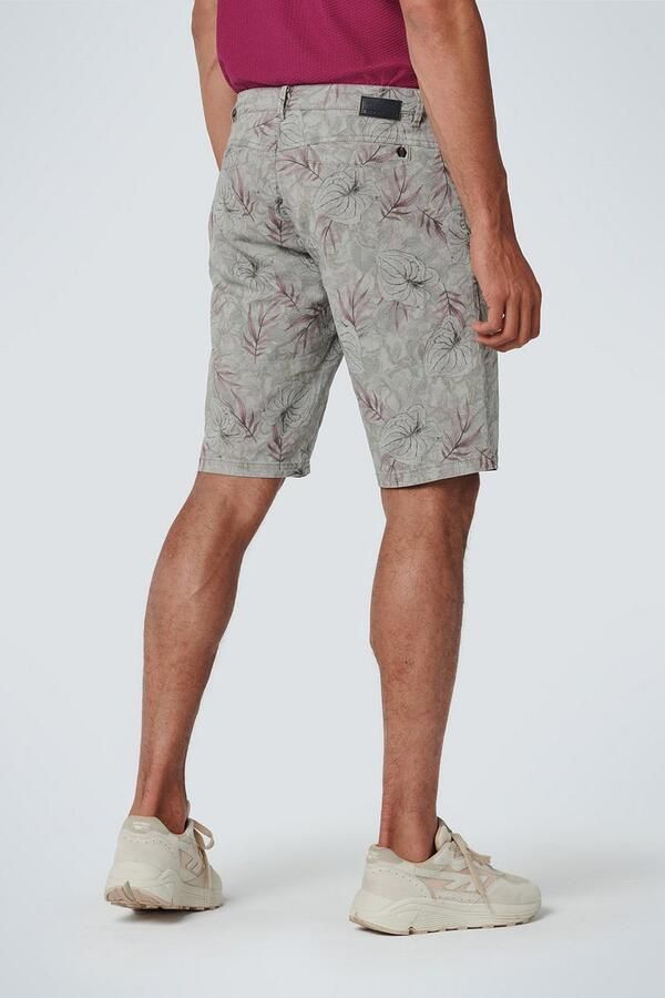 No Excess Short Garment Dyed Print Grijs - Foto 3