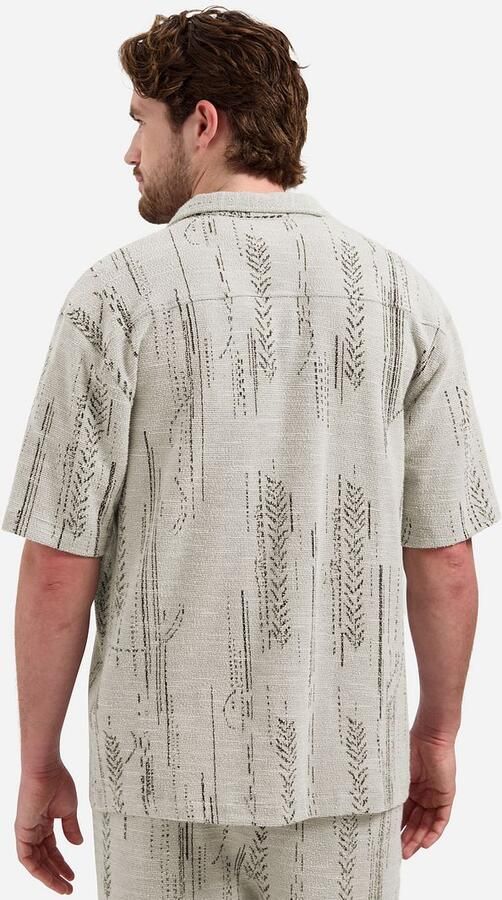 No Excess Short Sleeve Jacquard Overhemd Print Kit - Foto 3