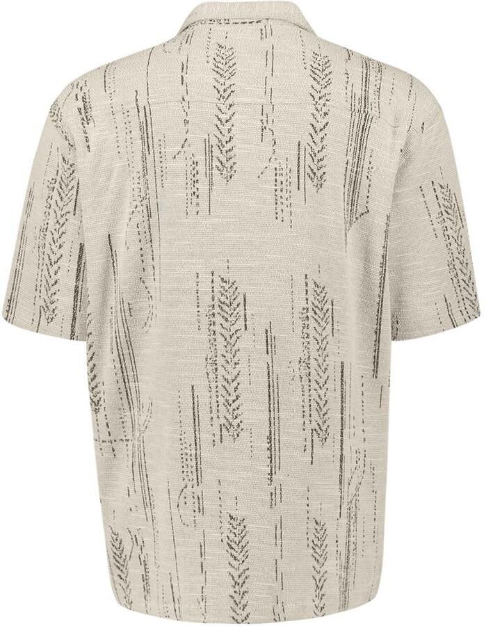 No Excess Short Sleeve Jacquard Overhemd Print Kit - Foto 2