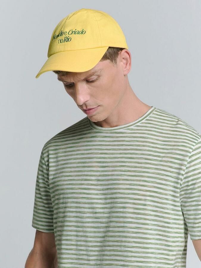 No Excess Stripes T-Shirt Green - Foto 3