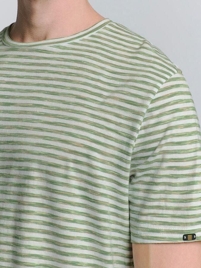 No Excess Stripes T-Shirt Green - Foto 5