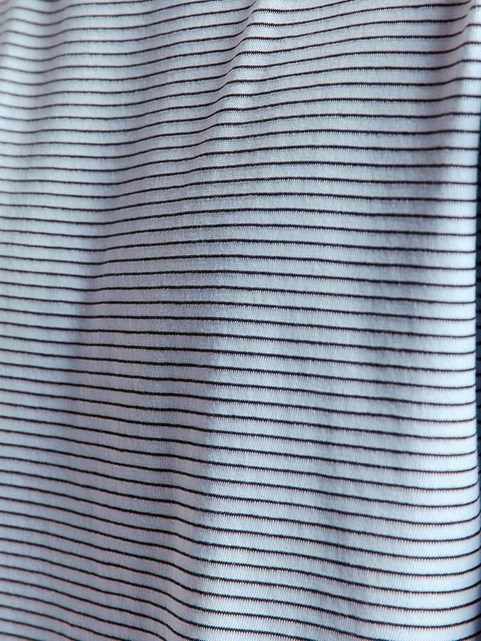 No Excess Stripes T-Shirt Lichtblauw - Foto 4