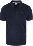 No Excess Structuur Polo Donkerblauw - Thumbnail 1