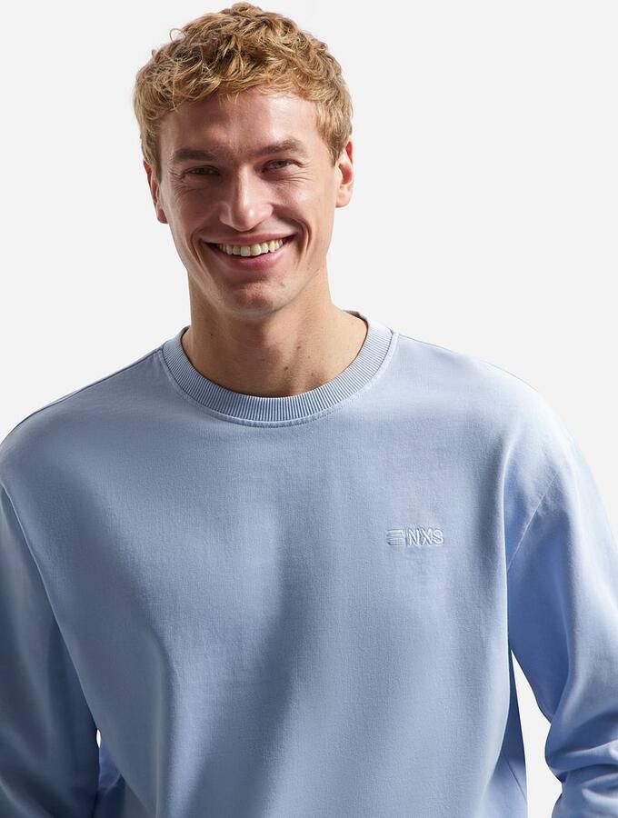 No Excess Sweater Lichtblauw - Foto 2