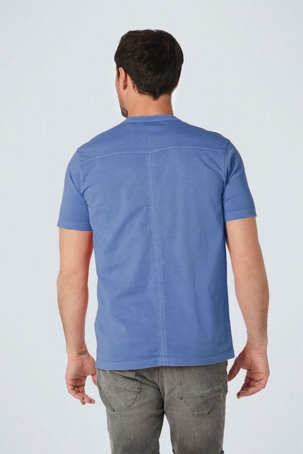 No Excess T-Shirt Knoop Blauw - Foto 2