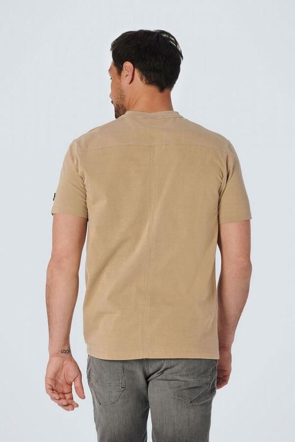 No Excess T-Shirt Knoop Khaki - Foto 3