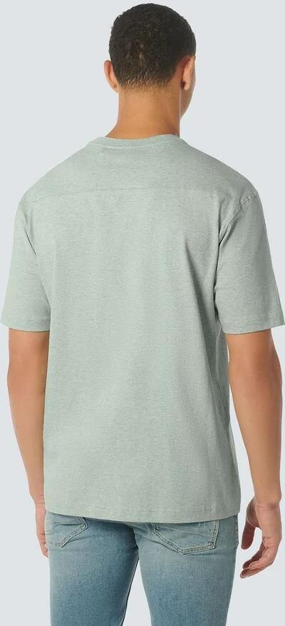 No Excess T-Shirt Melange Mint Groen - Foto 3