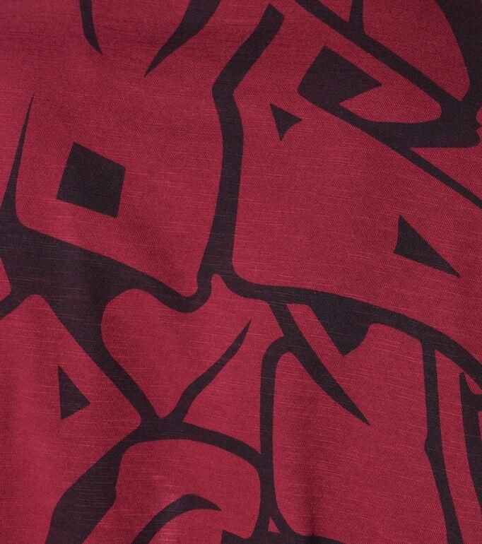 No Excess T-Shirt Print Rood - Foto 4