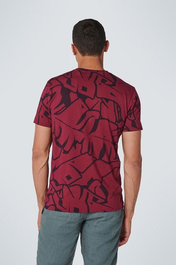 No Excess T-Shirt Print Rood - Foto 2