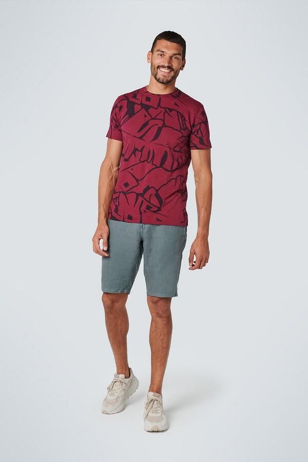 No Excess T-Shirt Print Rood - Foto 3
