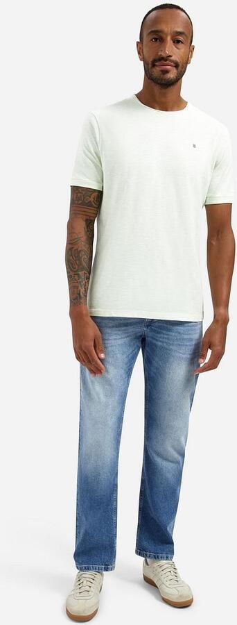 No Excess T-Shirt Slub Lichtgroen