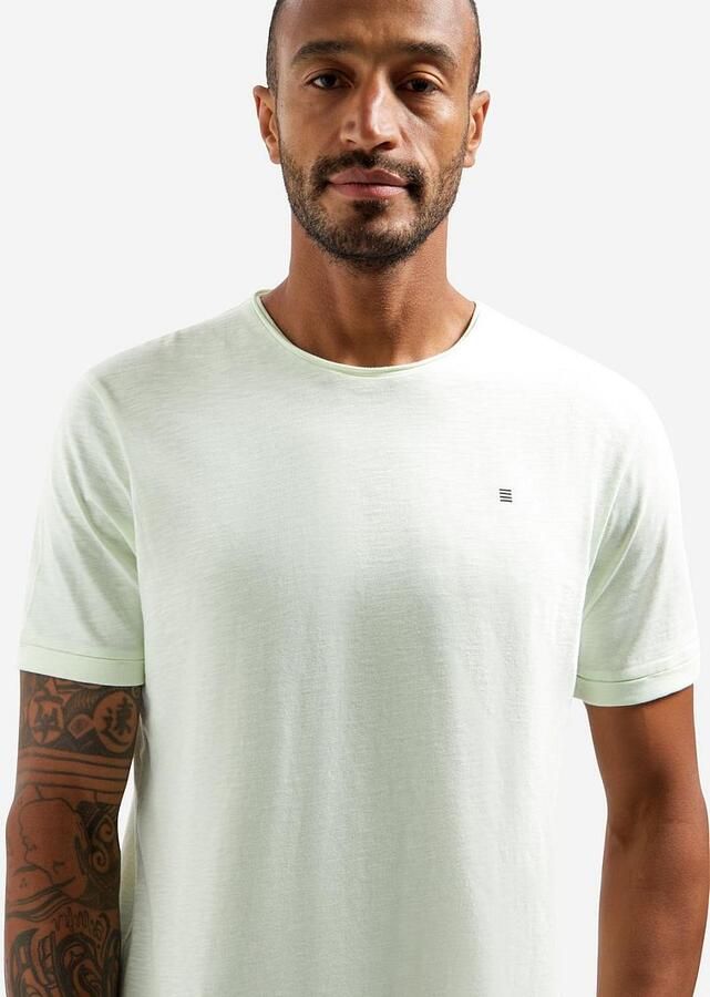 No Excess T-Shirt Slub Lichtgroen - Foto 3