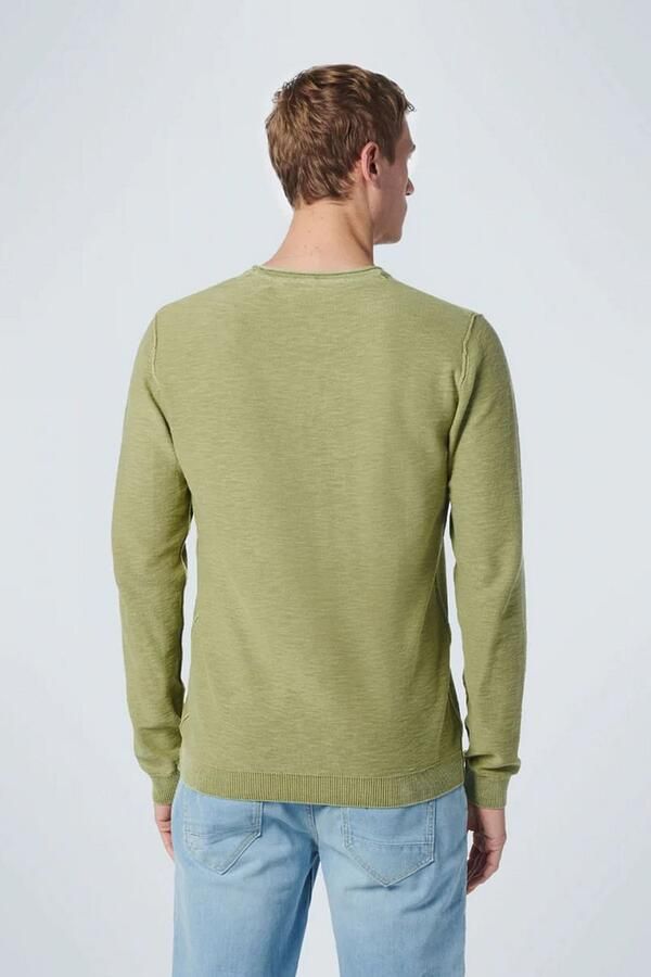 No Excess Round-neck Knitwear Groen Heren
