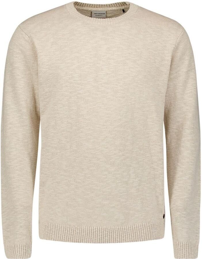 No Excess Trui Slub Beige