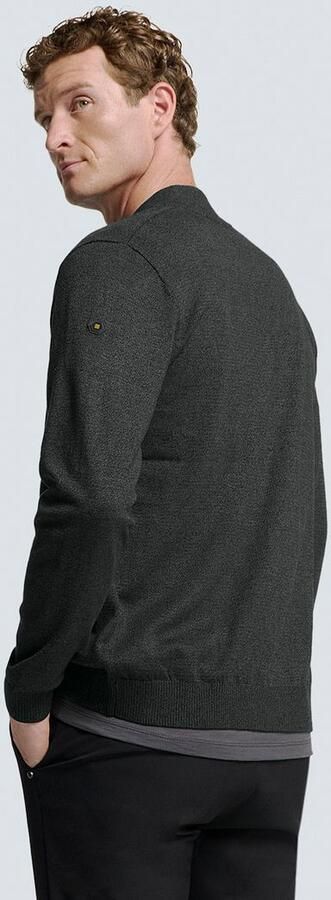 No Excess vest fijn gebreid antraciet - Foto 5