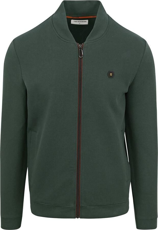 No Excess Sweater Vest Donkergroen