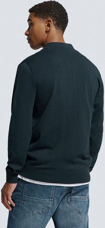 No Excess Melange 2 Gekleurde Vest Blue Heren - Foto 3